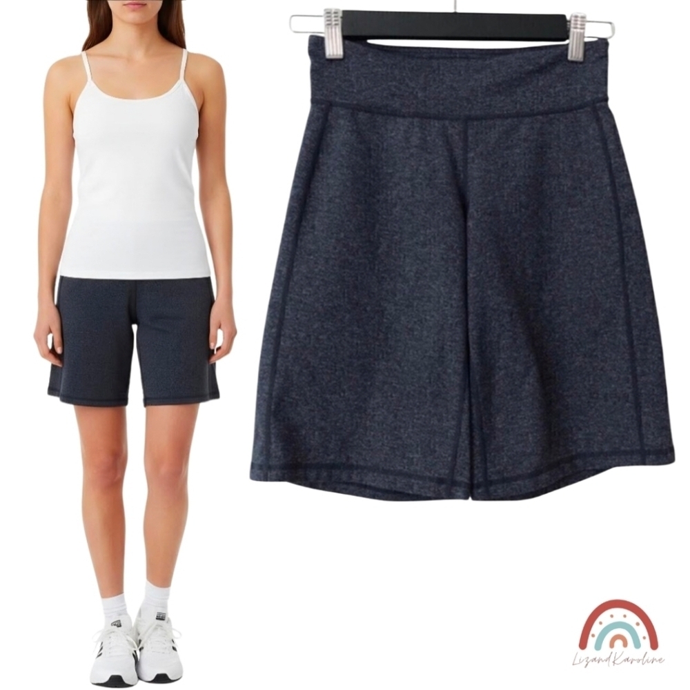 Athleta Kick Booty Low Rise Mid Length Shorts